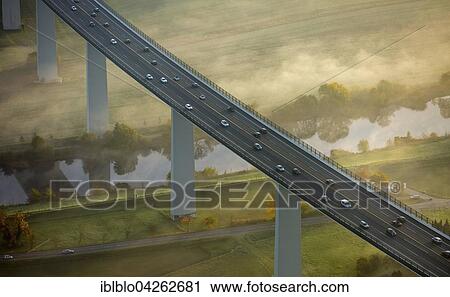 Ruhr viaduct over Ruhr with traffic, Bundesautobahn A52, fog in autumn, Mulheim, Mintard, Ruhr district, North Rhine-Westphalia, Germany, Europe View Large Photo Image Stock Image - Ruhr viaduct over Ruhr with traffic, Bundesautobahn A52, fog in autumn, Mulheim, Mintard, Ruhr district, North Rhine-Westphalia, Germany, Europe. Fotosearch