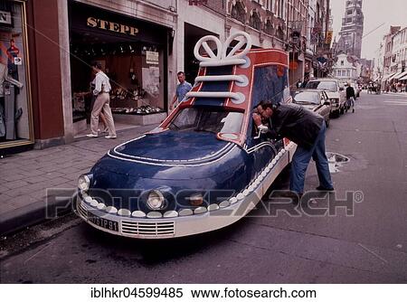 Stock Photography - Schuhauto, England, Great Britain. Fotosearch