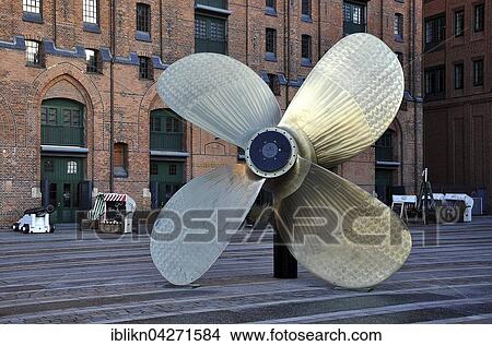Ship's propeller, Maritime Museum, Hamburg, Germany, Europe View Large Photo Image Picture - Ship's propeller, Maritime Museum, Hamburg, Germany, Europe. Fotosearch