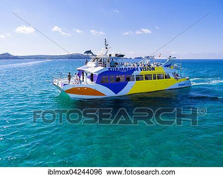 Sightseeing boat on the Cala Blanca, Costa de la Calma, Majorca, Balearic Islands, Spain, Europe View Large Photo Image Stock Photograph - Sightseeing boat on the Cala Blanca, Costa de la Calma, Majorca, Balearic Islands, Spain, Europe. Fotosearch