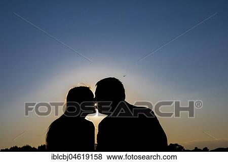 Silhouette couple kissing, Rome, Italy, Europe View Large Photo Image Stock Photo - Silhouette couple kissing, Rome, Italy, Europe. Fotosearch