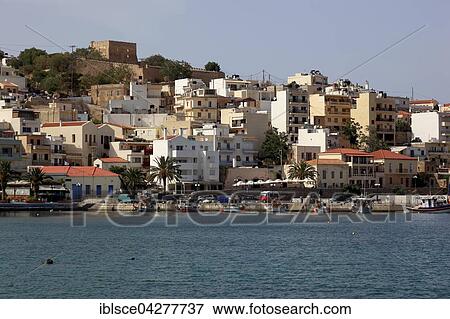 Sitia, Crete, Greece, Europe View Large Photo Image Stock Photo - Sitia, Crete, Greece, Europe. Fotosearch