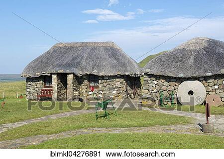 Skye Museum of Island Life, Kilmuir, Isle of Skye, Scotland, United Kingdom, Europe View Large Photo Image Stock Image - Skye Museum of Island Life, Kilmuir, Isle of Skye, Scotland, United Kingdom, Europe. Fotosearch