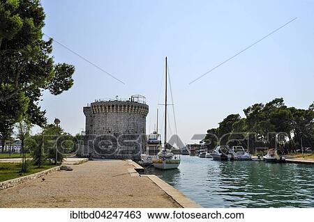 St. Mark's Tower, Trogir, Dalmatia, Croatia, Europe View Large Photo Image Stock Image - St. Mark's Tower, Trogir, Dalmatia, Croatia, Europe. Fotosearch