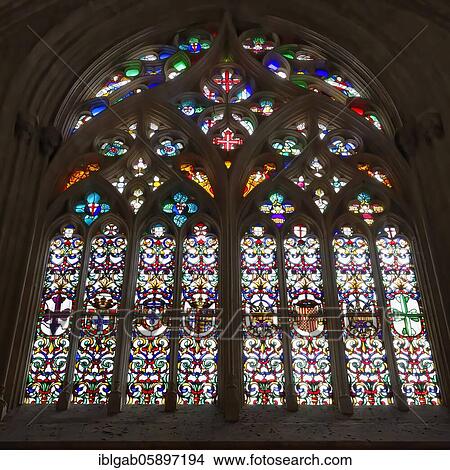 Stained-glass window, Founder’s Chapel, Dominican Monastery of Batalha or Saint Mary of the Victory Monastery, Batalha, Leiria district, Portugal, Europe View Large Photo Image Picture - Stained-glass window, Founder’s Chapel, Dominican Monastery of Batalha or Saint Mary of the Victory Monastery, Batalha, Leiria district, Portugal, Europe. Fotosearch