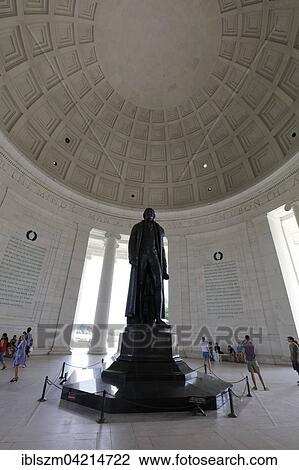 Statue of Thomas Jefferson by Rudulph Evans, Jefferson Memorial, The Mall, Washington, D. C., United States, North America View Large Photo Image Stock Image - Statue of Thomas Jefferson by Rudulph Evans, Jefferson Memorial, The Mall, Washington, D. C., United States, North America. Fotosearch