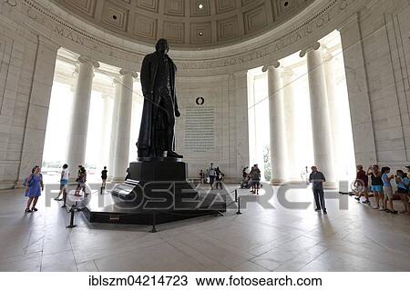 Statue of Thomas Jefferson by Rudulph Evans, Jefferson Memorial, The Mall, Washington, D. C., United States, North America View Large Photo Image Stock Image - Statue of Thomas Jefferson by Rudulph Evans, Jefferson Memorial, The Mall, Washington, D. C., United States, North America. Fotosearch