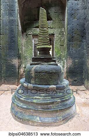 Stupa at Preah Khan Temple, Angkor, Cambodia, Asia View Large Photo Image Stock Image - Stupa at Preah Khan Temple, Angkor, Cambodia, Asia. Fotosearch