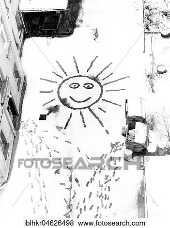 Sun painted in the snow, ca. 1980s, East Berlin, GDR, Germany, Europe View Large Photo Image Stock Photo - Sun painted in the snow, ca. 1980s, East Berlin, GDR, Germany, Europe. Fotosearch