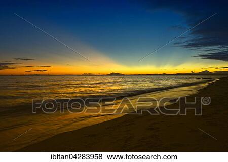 Sunrise on the beach, north-eastern Madagascar, Madagascar, Africa View Large Photo Image Stock Photo - Sunrise on the beach, north-eastern Madagascar, Madagascar, Africa. Fotosearch