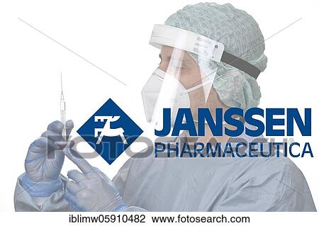 Symbol image Corona vaccine from JANSSEN PHARMACEUTICA, man with syringe, corona crisis, Baden-Württemberg, Germany, Europe View Large Photo Image Stock Image - Symbol image Corona vaccine from JANSSEN PHARMACEUTICA, man with syringe, corona crisis, Baden-Württemberg, Germany, Europe. Fotosearch