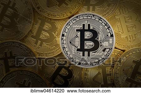 Symbol image digital currency, silver among gold physical coins Bitcoin View Large Photo Image Stock Image - Symbol image digital currency, silver among gold physical coins Bitcoin. Fotosearch