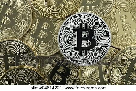 Symbol image digital currency, silver among gold physical coins Bitcoin View Large Photo Image Stock Image - Symbol image digital currency, silver among gold physical coins Bitcoin. Fotosearch