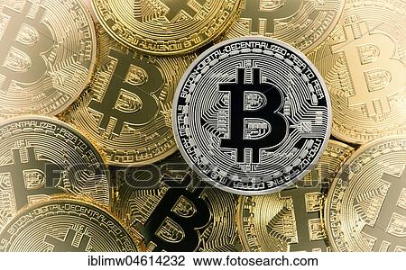 Symbol image digital currency, silver among gold physical coins Bitcoin View Large Photo Image Stock Image - Symbol image digital currency, silver among gold physical coins Bitcoin. Fotosearch