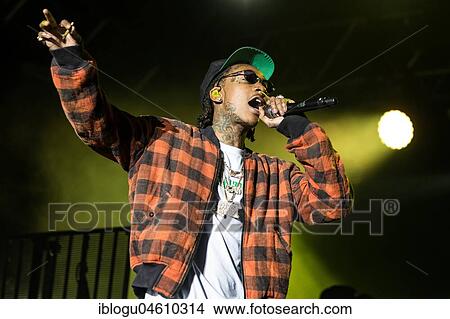 The American rapper Wiz Khalifa live at the 26th Heitere Open Air in Zofingen, Aargau, Switzerland, Europe View Large Photo Image Picture - The American rapper Wiz Khalifa live at the 26th Heitere Open Air in Zofingen, Aargau, Switzerland, Europe. Fotosearch