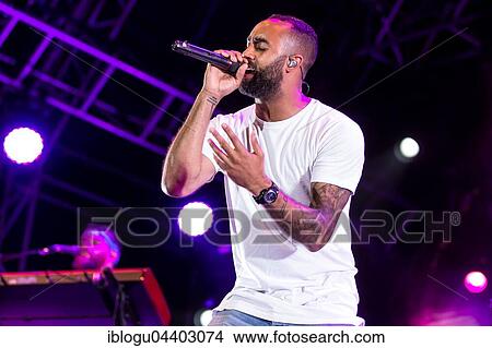 Picture - The British band Rudimental live at the 26th Heitere Open Air in Zofingen, Aargau, Switzerland, Europe. Fotosearch