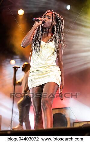Stock Image - The British band Rudimental live at the 26th Heitere Open Air in Zofingen, Aargau, Switzerland, Europe. Fotosearch