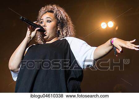 Stock Photo - The British electropop band Clean Bandit live at the 26th Heitere Open Air in Zofingen, Aargau, Switzerland, Europe. Fotosearch