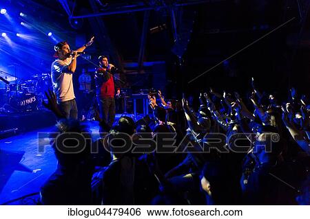 Stock Photograph - The Lucerne rapper Melo live at Schüür Luzern, Switzerland, Europe. Fotosearch