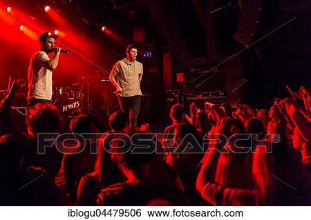 Stock Photograph - The Lucerne rapper Melo live at Schüür Luzern, Switzerland, Europe. Fotosearch