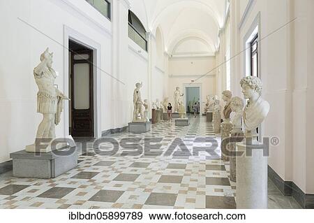 The national archaeological museum, interior, Naples, Italy, Europe View Large Photo Image Stock Photo - The national archaeological museum, interior, Naples, Italy, Europe. Fotosearch
