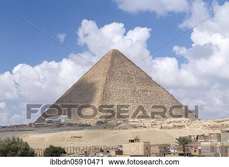 The pyramid of Khufu, Giza, Egypt, Africa View Large Photo Image Stock Image - The pyramid of Khufu, Giza, Egypt, Africa. Fotosearch
