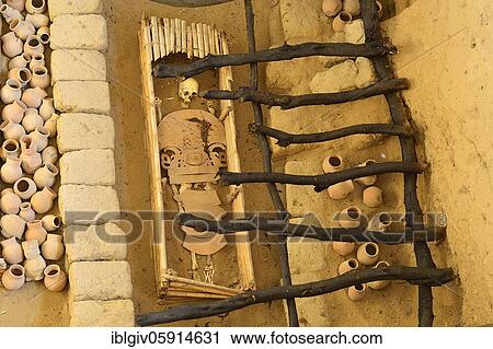 The royal tombs of the Lord of Sipán, Moche culture, Huaca Rajada, near Chiclayo, Lambayeque region, Peru, South America View Large Photo Image Stock Image - The royal tombs of the Lord of Sipán, Moche culture, Huaca Rajada, near Chiclayo, Lambayeque region, Peru, South America. Fotosearch