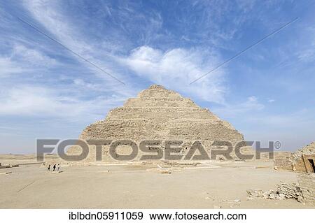 The stepped pyramid of Djoser, Saqqara, Egypt, Africa View Large Photo Image Stock Photo - The stepped pyramid of Djoser, Saqqara, Egypt, Africa. Fotosearch