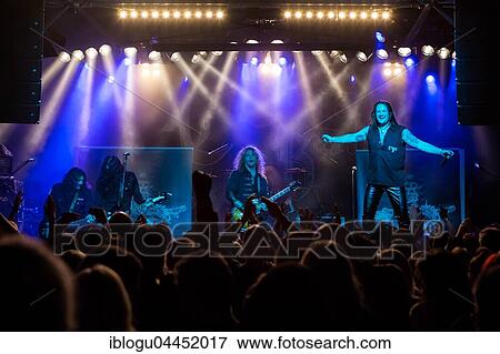 The Swiss hard rock band Crystal Ball live in the Schüür Luzern, Switzerland Steven Mageney, vocals Scott Leach, guitar Tony Castell, guitar Marcel Sardella, drums Cris Stone, bass View Large Photo Image Stock Photo - The Swiss hard rock band Crystal Ball live in the Schüür Luzern, Switzerland Steven Mageney, vocals Scott Leach, guitar Tony Castell, guitar Marcel Sardella, drums Cris Stone, bass. Fotosearch