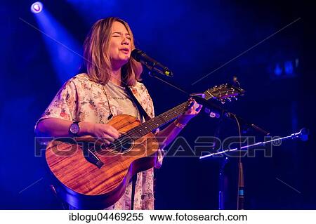 Stock Photography - The young Swiss musician Benjamat Hess aka Bennie live at Schüür Luzern, Switzerland, Europe. Fotosearch