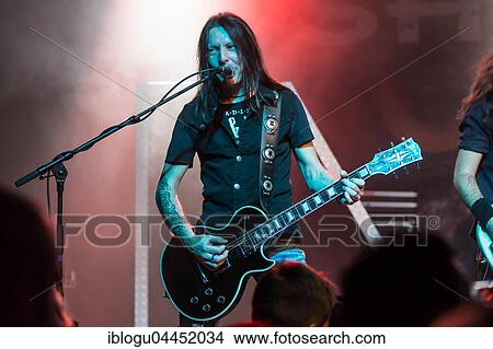 Thom Blunier, guitarist of the Swiss hard rock band Shakra live in Lucerne, Switzerland, Europe View Large Photo Image Picture - Thom Blunier, guitarist of the Swiss hard rock band Shakra live in Lucerne, Switzerland, Europe. Fotosearch