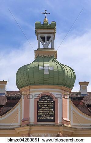 Tower of the Cistercian Abbey, Stift St. Marienthal on the Neisse, the oldest convent of the order in Germany, Oberlausitz, Saxony, Germany, Europe View Large Photo Image Stock Image - Tower of the Cistercian Abbey, Stift St. Marienthal on the Neisse, the oldest convent of the order in Germany, Oberlausitz, Saxony, Germany, Europe. Fotosearch