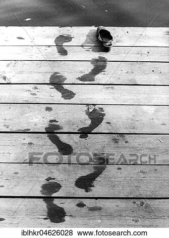 Traces into the water ca. 1970s, exact place unknown, Czech Republic, Europe View Large Photo Image Stock Photo - Traces into the water ca. 1970s, exact place unknown, Czech Republic, Europe. Fotosearch