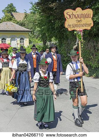 Traditional parade on the Schliersee church day, Kirchtag through the village, Schwangau group, Schliersee, Bavaria, Germany, Europe View Large Photo Image Stock Image - Traditional parade on the Schliersee church day, Kirchtag through the village, Schwangau group, Schliersee, Bavaria, Germany, Europe. Fotosearch