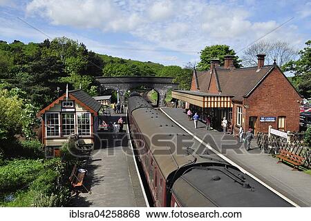 Train station of the historic steam train North Norfolk Railway Poppy Line, Sheringham, Norfolk, United Kingdom, Europe View Large Photo Image Stock Photo - Train station of the historic steam train North Norfolk Railway Poppy Line, Sheringham, Norfolk, United Kingdom, Europe. Fotosearch