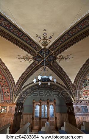 Vaults and confessional in the monastery church, Cistercian Abbey, Stift St. Marienthal on the Neisse, Oberlausitz, Saxony, Germany, Europe View Large Photo Image Picture - Vaults and confessional in the monastery church, Cistercian Abbey, Stift St. Marienthal on the Neisse, Oberlausitz, Saxony, Germany, Europe. Fotosearch