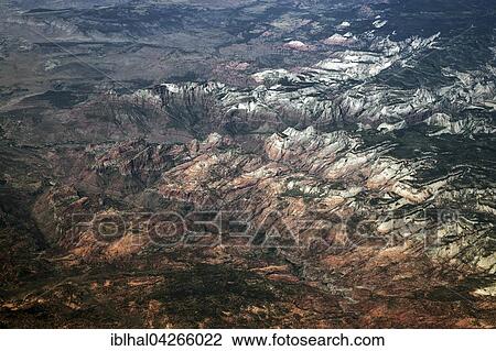 View from plane, Zion National Park, Utah, USA, North America View Large Photo Image Stock Image - View from plane, Zion National Park, Utah, USA, North America. Fotosearch