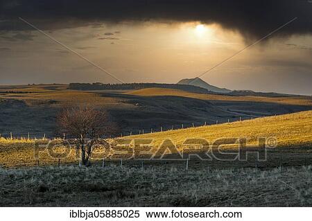 View on Puy de Dome volcano from Cezallier plateau, Auvergne Volcanoes Nature Park, Cezallier, Puy de Dome department, Auvergne-Rhone-Alpes, France, Europe View Large Photo Image Stock Photography - View on Puy de Dome volcano from Cezallier plateau, Auvergne Volcanoes Nature Park, Cezallier, Puy de Dome department, Auvergne-Rhone-Alpes, France, Europe. Fotosearch