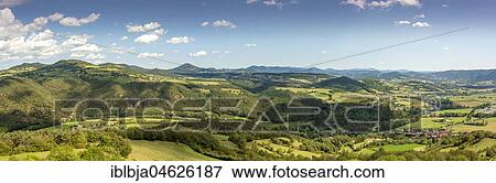 View on the Loire valley and the Monts du Mezenc, Haute Loire department, Auvergne-Rhône-Alpes, France, Europe View Large Photo Image Stock Photo - View on the Loire valley and the Monts du Mezenc, Haute Loire department, Auvergne-Rhône-Alpes, France, Europe. Fotosearch