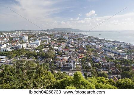 View to Songkhla from Khao Tang Kuan hill, Songkhla, Thailand, Asia View Large Photo Image Stock Image - View to Songkhla from Khao Tang Kuan hill, Songkhla, Thailand, Asia. Fotosearch
