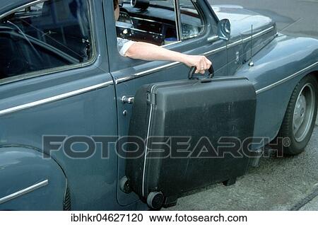 Stock Image - Wallet Car, Berlin, Germany, Europe. Fotosearch