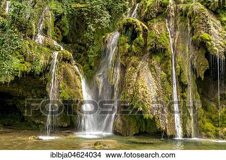 Waterfall of Tufs, Cuisance river, Jura departement, Bourgogne-Franche-Comté, France, Europe View Large Photo Image Picture - Waterfall of Tufs, Cuisance river, Jura departement, Bourgogne-Franche-Comté, France, Europe. Fotosearch