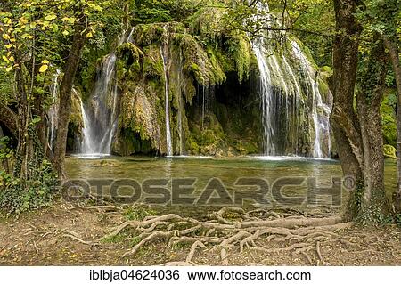 Waterfall of Tufs, Cuisance river, Jura departement, Bourgogne-Franche-Comté, France, Europe View Large Photo Image Stock Photograph - Waterfall of Tufs, Cuisance river, Jura departement, Bourgogne-Franche-Comté, France, Europe. Fotosearch