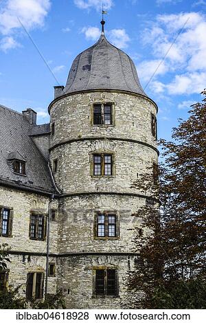 Stock Photo - Wewelsburg, Dreiecksburg, Büren, North Rhine-Westphalia, Germany, Europe. Fotosearch