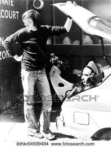 Picture - Woman in trunk, England, Great Britain. Fotosearch