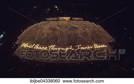Aerial view, light and peace festival, sky lanterns, lanterns form words World Peace through Inner Peace, Festival of the Dhammakaya Foundation, Dawei, Tanintharyi Region, Myanmar, Asia *** IMPORTANT: Image may not be used in a negative context with... View Large Photo Image Stock Image - Aerial view, light and peace festival, sky lanterns, lanterns form words World Peace through Inner Peace, Festival of the Dhammakaya Foundation, Dawei, Tanintharyi Region, Myanmar, Asia *** IMPORTANT: Image may not be used in a negative context with.... Fotosearch