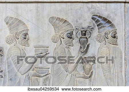 Antikes Relief der Achameniden, Delegation der Lyder, Apadana, Palast, archaologische Ausgrabungsstatte, altpersische Residenzstadt Persepolis, UNESCO Weltkulturerbe, Provinz Fars, Iran View Large Photo Image Picture - Antikes Relief der Achameniden, Delegation der Lyder, Apadana, Palast, archaologische Ausgrabungsstatte, altpersische Residenzstadt Persepolis, UNESCO Weltkulturerbe, Provinz Fars, Iran. Fotosearch