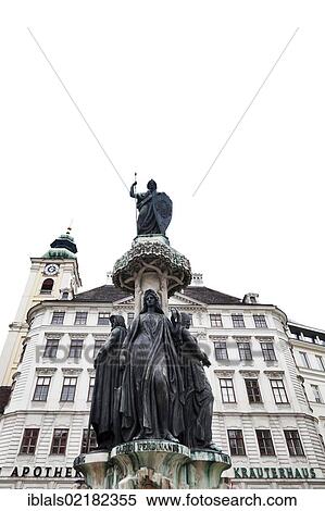 Austria Fountain, Freyung, Wien, Austria, Europe View Large Photo Image Stock Photography - Austria Fountain, Freyung, Wien, Austria, Europe. Fotosearch