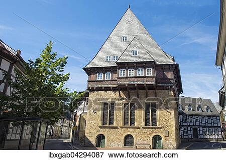 Backergildehaus, UNESCO Weltkulturerbe, Goslar, Harz, Niedersachsen, Deutschland, Europa View Large Photo Image Stock Photo - Backergildehaus, UNESCO Weltkulturerbe, Goslar, Harz, Niedersachsen, Deutschland, Europa. Fotosearch