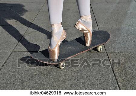 Ballet legs on skateboard,, Mitte, Alexanderplatz, Germany, Europe View Large Photo Image Stock Photo - Ballet legs on skateboard,, Mitte, Alexanderplatz, Germany, Europe. Fotosearch